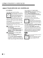 Предварительный просмотр 36 страницы LG LP1200SDR User'S Manual & Installation Instructions