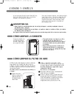 Предварительный просмотр 44 страницы LG LP1200SDR User'S Manual & Installation Instructions