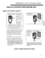 Preview for 5 page of LG LP1210BXR User'S Manual & Installation Instructions