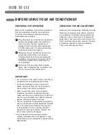 Preview for 8 page of LG LP1210BXR User'S Manual & Installation Instructions