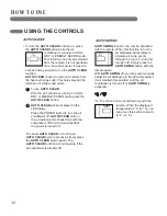 Preview for 12 page of LG LP1213GXR Owner'S Manual