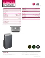 Preview for 2 page of LG LP1311BXR Specifications