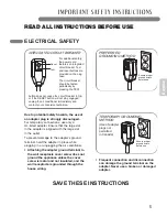 Preview for 5 page of LG LP1411SHR Owner'S Manual