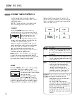 Preview for 12 page of LG LP1414GXR Owner'S Manual