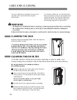 Предварительный просмотр 24 страницы LG LP1414SHR Owner'S Manual