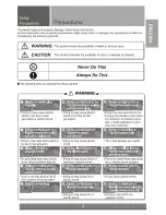 Preview for 3 page of LG LP6010ER Owner'S Manual