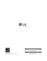 Предварительный просмотр 39 страницы LG LP6011ER Owner'S Manual