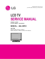 LG LP62D Service Manual предпросмотр