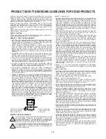 Предварительный просмотр 4 страницы LG LPA-172G Service Manual