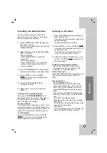 Предварительный просмотр 11 страницы LG LPC-LM340A/X Owner'S Manual