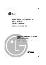 Предварительный просмотр 1 страницы LG LPC-M130 Owner'S Manual