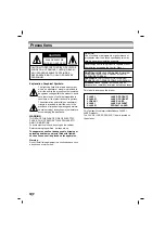Предварительный просмотр 2 страницы LG LPC-M130 Owner'S Manual