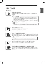 Предварительный просмотр 23 страницы LG LPCS34886C Owner'S Manual