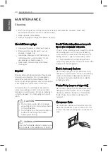 Предварительный просмотр 40 страницы LG LPCS34886C Owner'S Manual