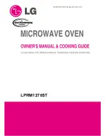 LG LPRM1270ST Owner'S Manual & Cooking Manual preview