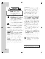 Preview for 2 page of LG LPT-DW113M Owner'S Manual