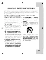 Preview for 3 page of LG LPT-DW113M Owner'S Manual