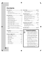 Preview for 4 page of LG LPT-DW113M Owner'S Manual