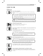 Предварительный просмотр 23 страницы LG LPXS30866D Owner'S Manual