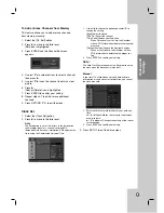 Предварительный просмотр 19 страницы LG LRA-516 Owner'S Manual