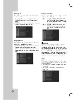 Предварительный просмотр 20 страницы LG LRA-516 Owner'S Manual