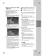 Предварительный просмотр 33 страницы LG LRA-516 Owner'S Manual