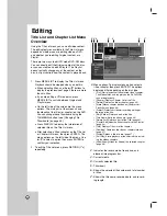 Предварительный просмотр 42 страницы LG LRA-516 Owner'S Manual