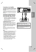 Предварительный просмотр 13 страницы LG LRA-850 Owner'S Manual