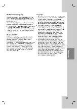Предварительный просмотр 31 страницы LG LRA-850 Owner'S Manual