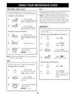 Preview for 18 page of LG LRDM1240B Owner'S Manual & Cooking Manual