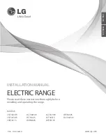 LG LRE3012S Installation Manual предпросмотр