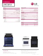 Preview for 2 page of LG LRE3012S Specifications