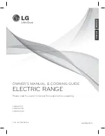 Предварительный просмотр 1 страницы LG LRE3012SB Owner'S Manual & Cooking Manual