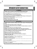 Предварительный просмотр 5 страницы LG LRE3012SB Owner'S Manual & Cooking Manual