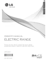 LG LRE3025ST Owner'S Manual preview