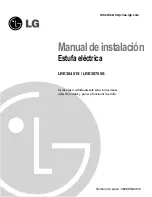 Предварительный просмотр 9 страницы LG LRE30451 Installation Manual