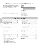 Предварительный просмотр 2 страницы LG LRE30451SB Owner'S Manual & Cooking Manual