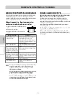 Предварительный просмотр 10 страницы LG LRE30755S Owner'S Manual & Cooking Manual