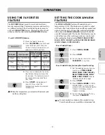 Preview for 23 page of LG LRE30755S Owner'S Manual & Cooking Manual