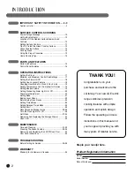 Preview for 2 page of LG LRE3091SB - 5.6 cu. ft. Capacity Electric Range User Manual