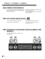 Предварительный просмотр 10 страницы LG LRE3091SB - 5.6 cu. ft. Capacity Electric Range User Manual