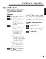 Preview for 21 page of LG LRE3091SB - 5.6 cu. ft. Capacity Electric Range User Manual