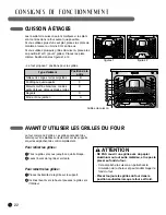 Preview for 62 page of LG LRE3091SB - 5.6 cu. ft. Capacity Electric Range User Manual