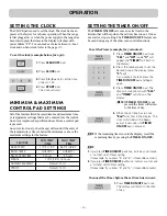 Preview for 16 page of LG LRE5602SS Owner'S Manual & Cooking Manual