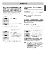 Предварительный просмотр 23 страницы LG LRE5602SS Owner'S Manual & Cooking Manual