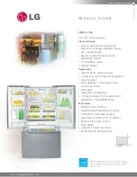 Preview for 1 page of LG LRFC21755 Series Specifications