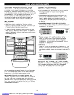 Предварительный просмотр 16 страницы LG LRFC25750SW User Manual