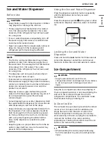 Предварительный просмотр 29 страницы LG LRFDS2503 Series Owner'S Manual