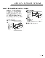 Предварительный просмотр 41 страницы LG LRG30355SB - 30in Gas Range User Manual