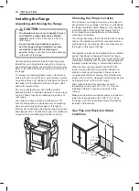 Preview for 14 page of LG LRG3060 Series Owner'S Manual